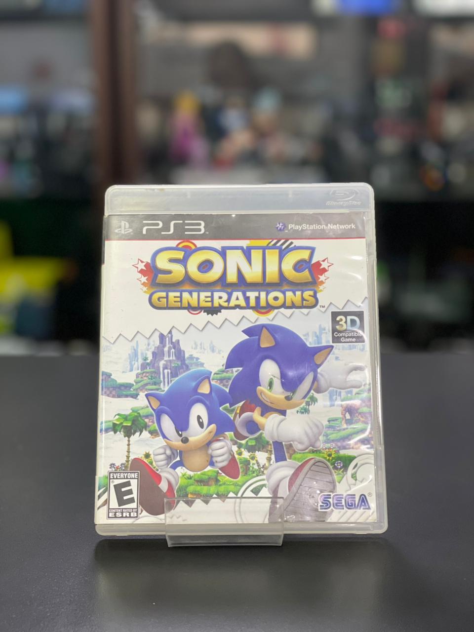 Sonic Generations Ps3 Mídia Física