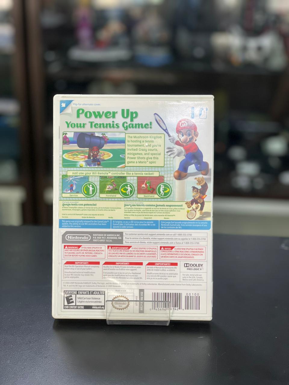 Mario Power Tennis Nintendo Wii Midia Física