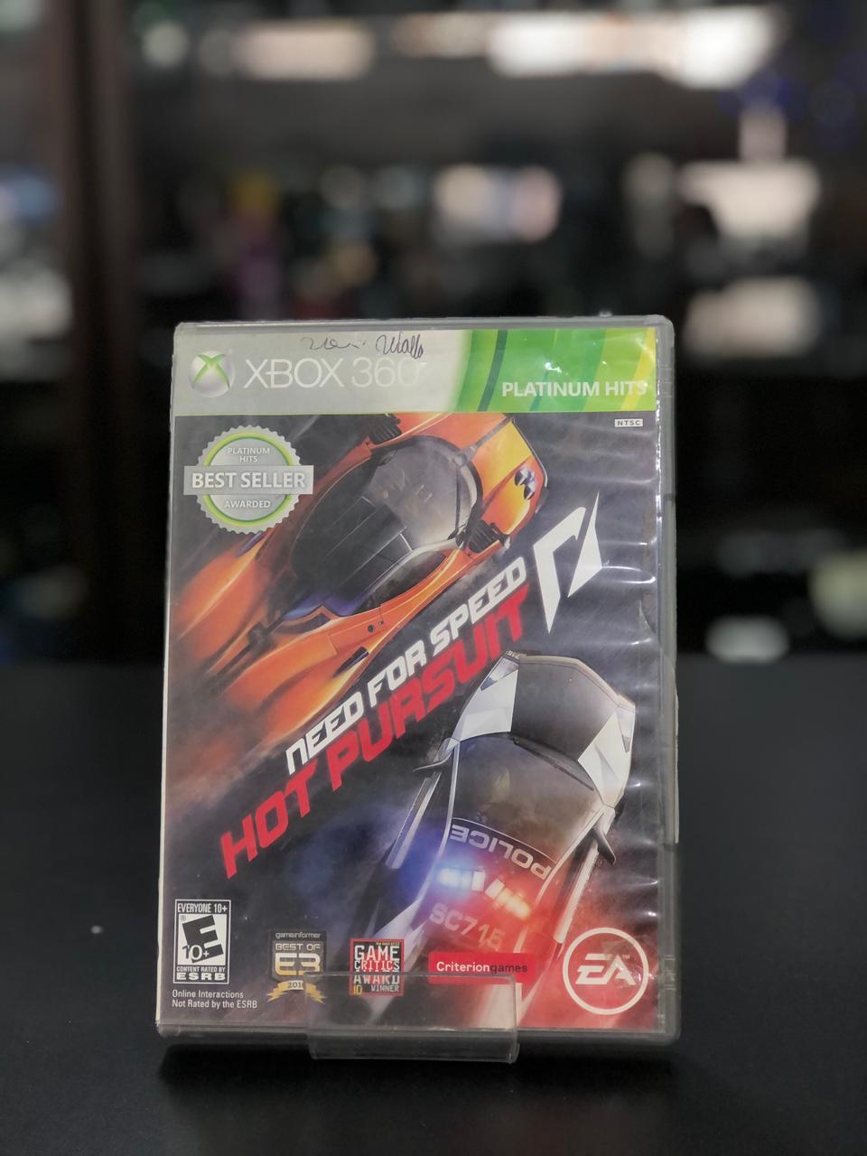 Need for Speed Hot Pursuit Platinum Xbox 360 Original Fisico