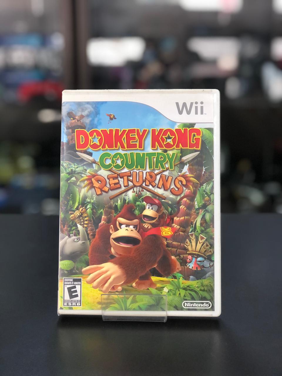 Donkey Kong Country Returns Nintendo Wii Midia Física