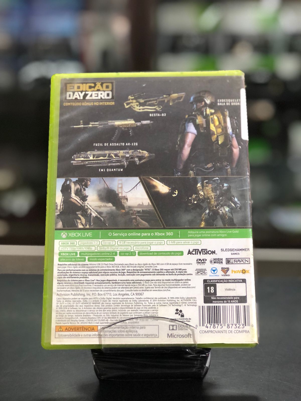 Call Of Duty Advanced Warfare Day Zero Xbox 360 - Ler desc.
