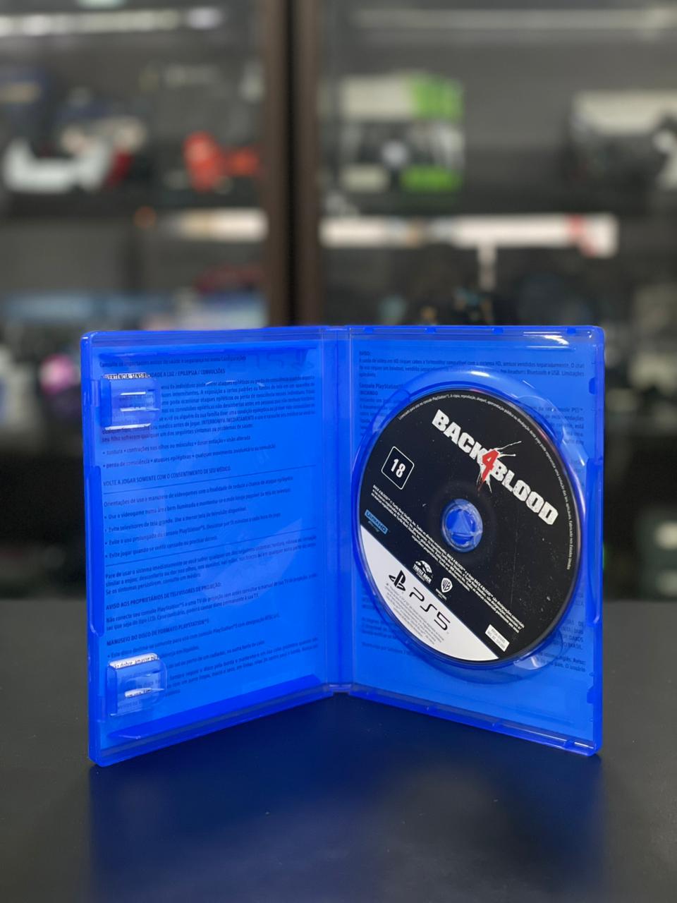 Back Blood 4 Ps5 Midia Fisica