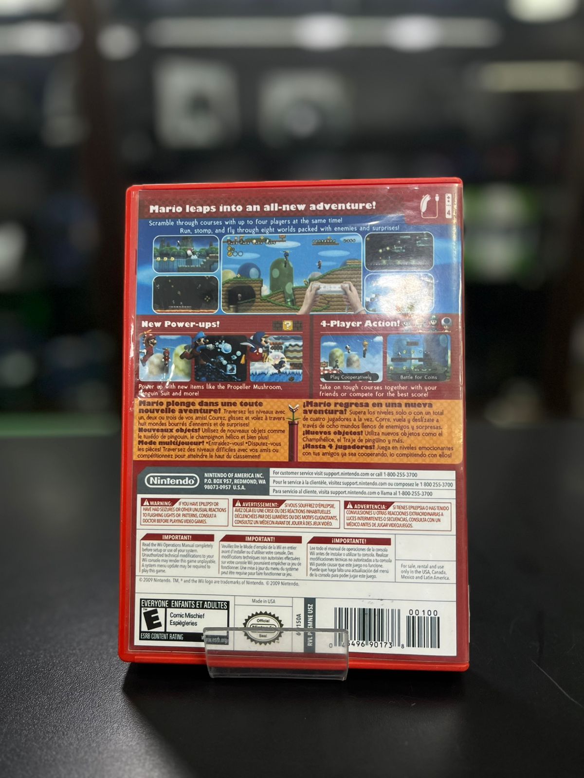 Super Mario Bros Nintendo Wii Midia Física