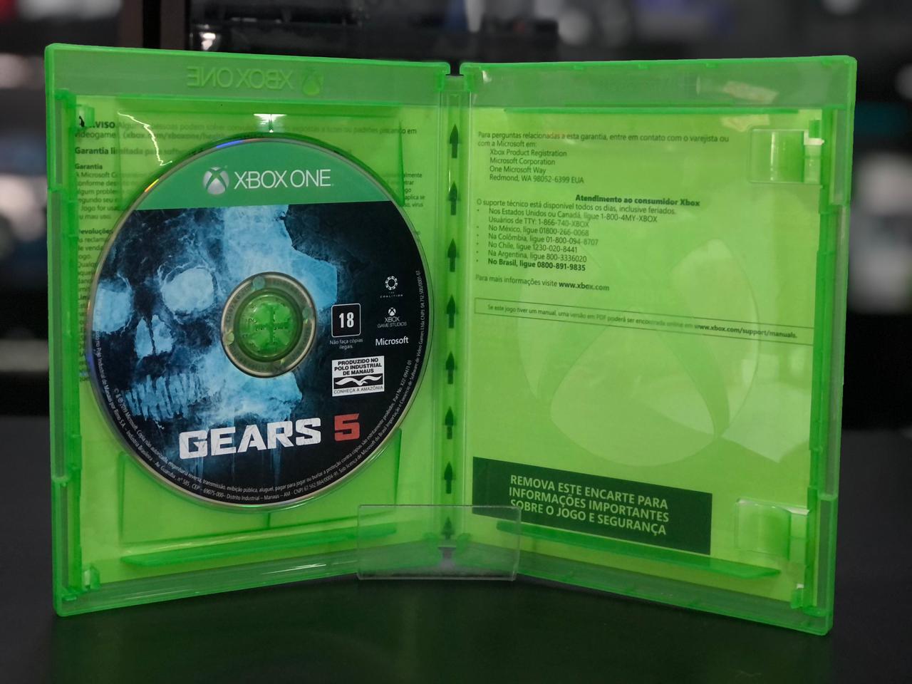 Gears 5 Xbox One Mídia Física