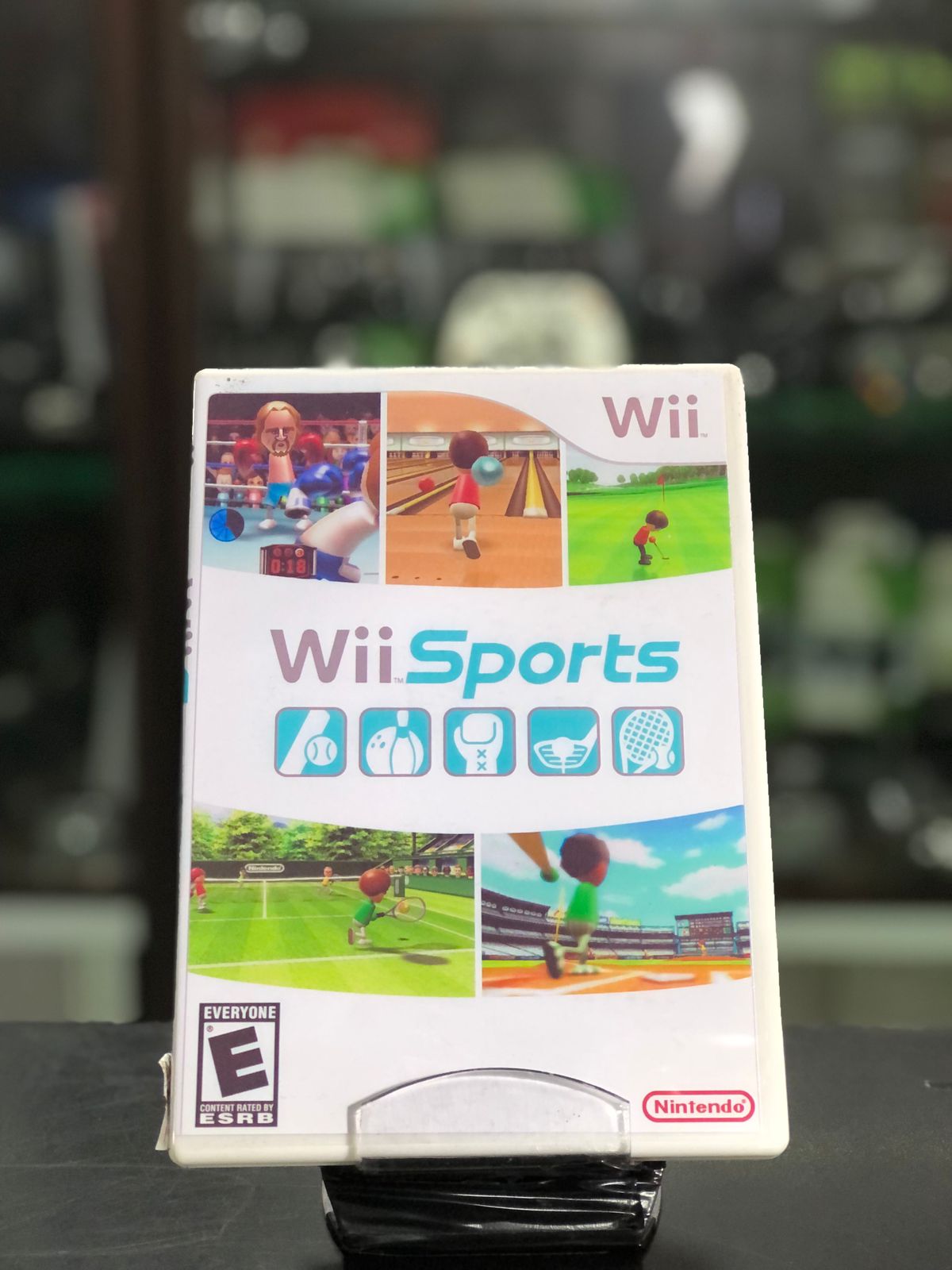 Wii Sports Nintendo Wii Midia Fisica - capa impressa