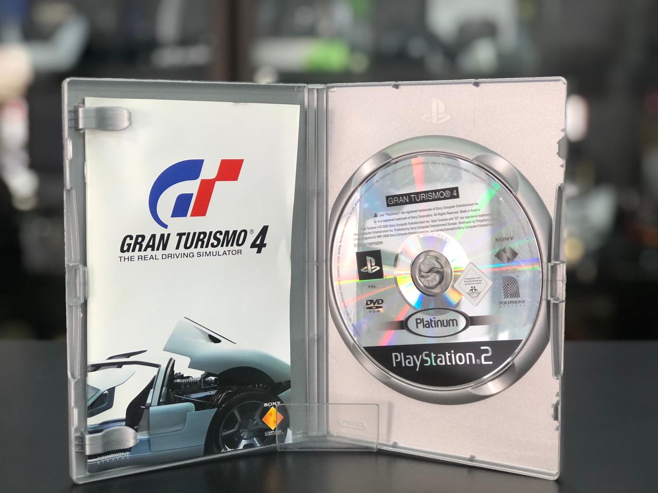 Gran Turismo The Real Driving Simulatos 4 Ps2 Midia Fisica
