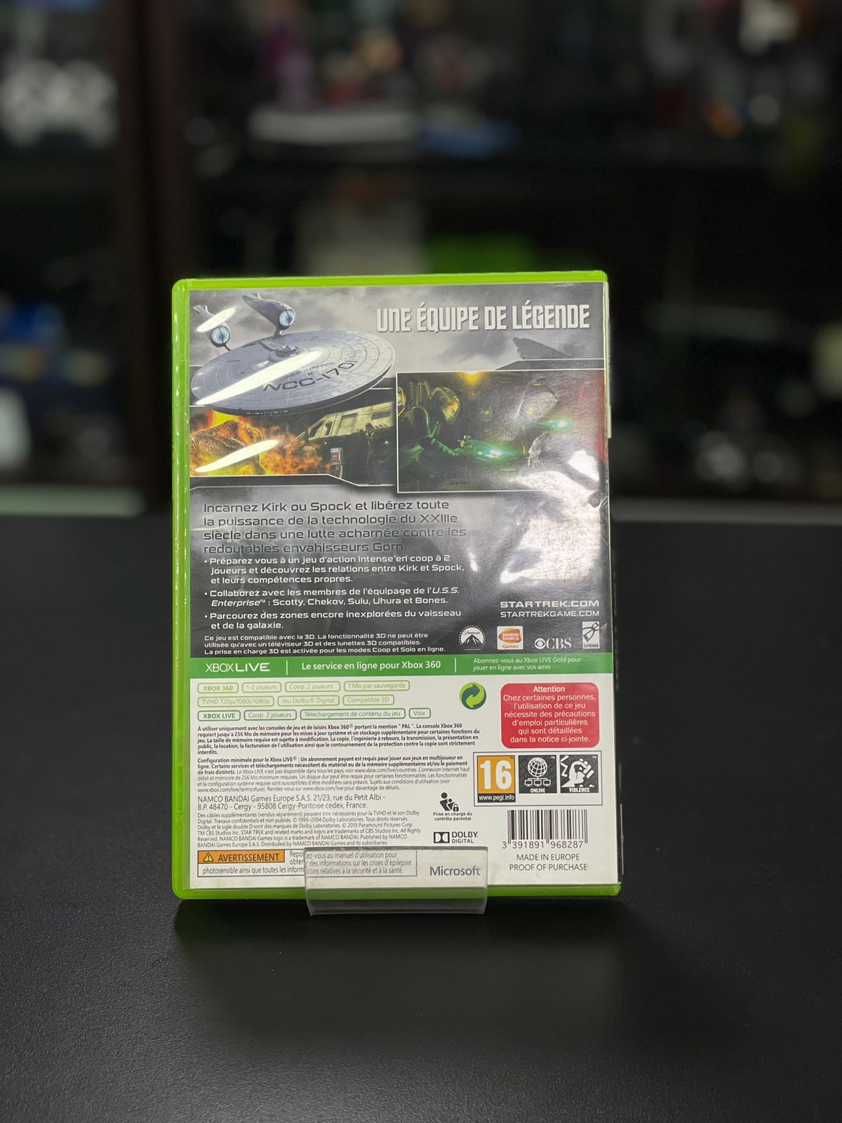 Star Trek Xbox 360 Original Midia Fisica