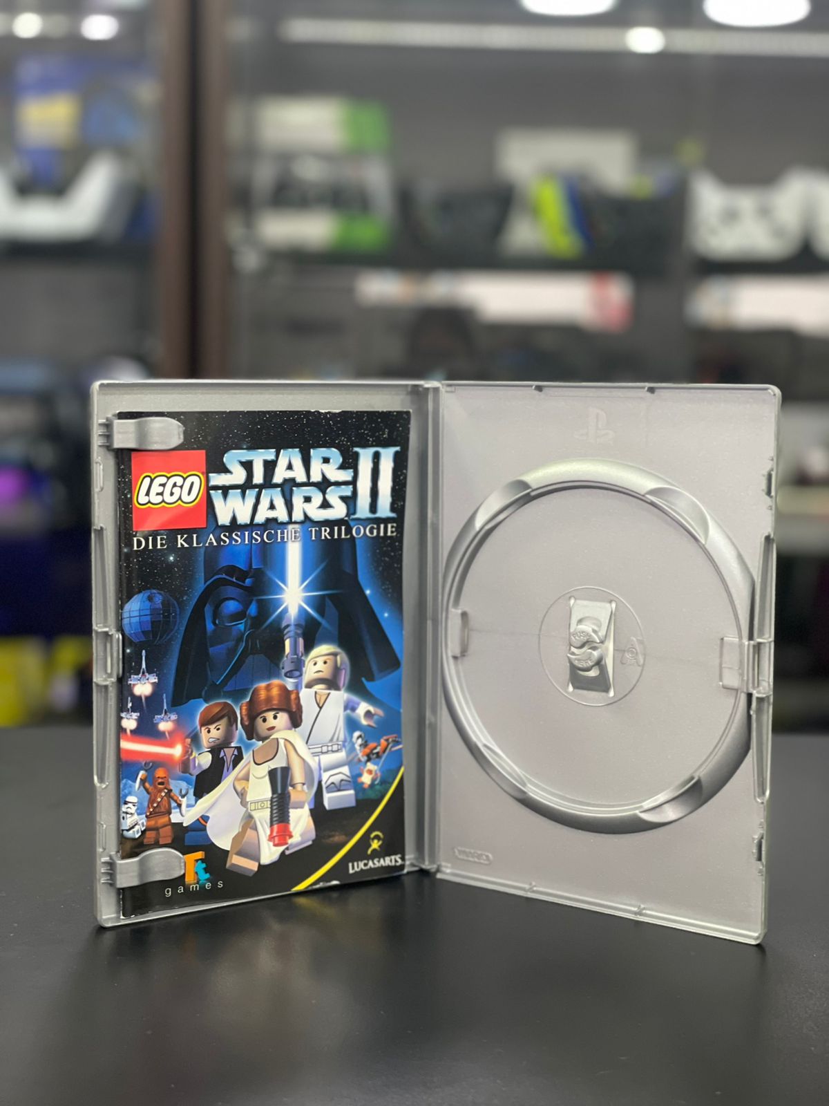 Box estojo para coleção Lego Star Wars 2  Ps2 Original
