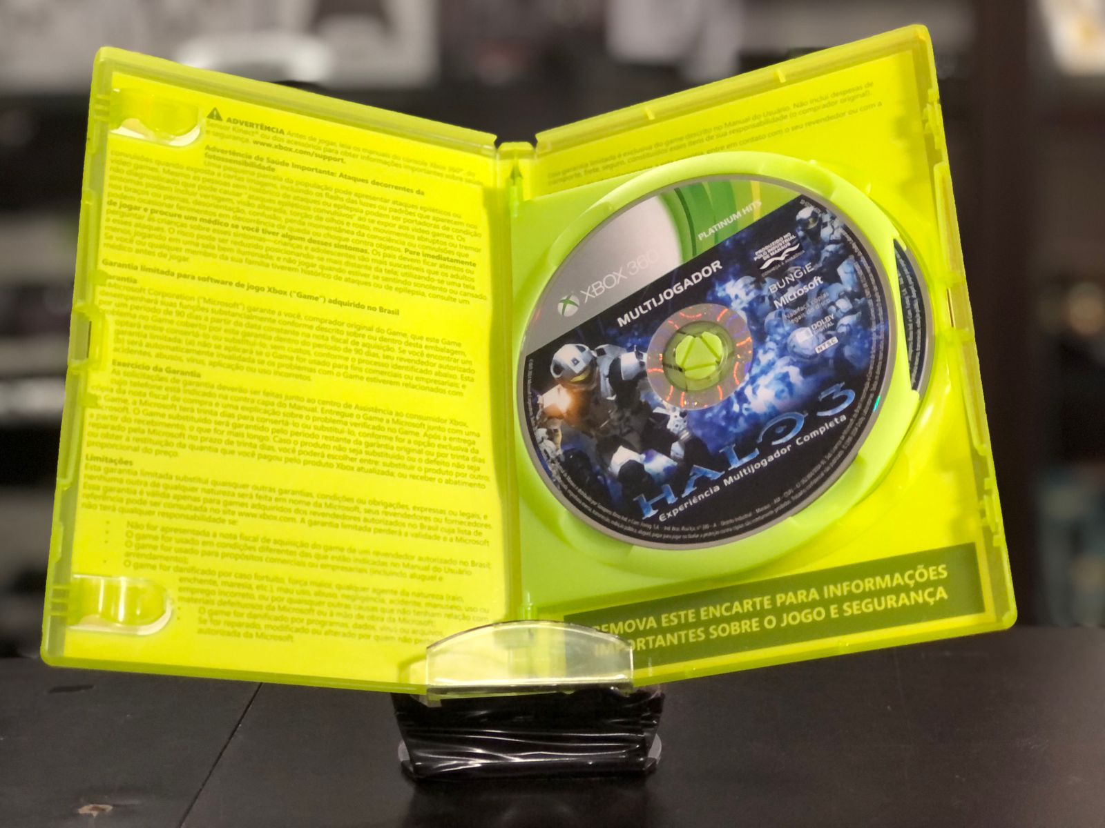 Halo 3 Odst Platinum Hits Xbox 360 - Ler descrição