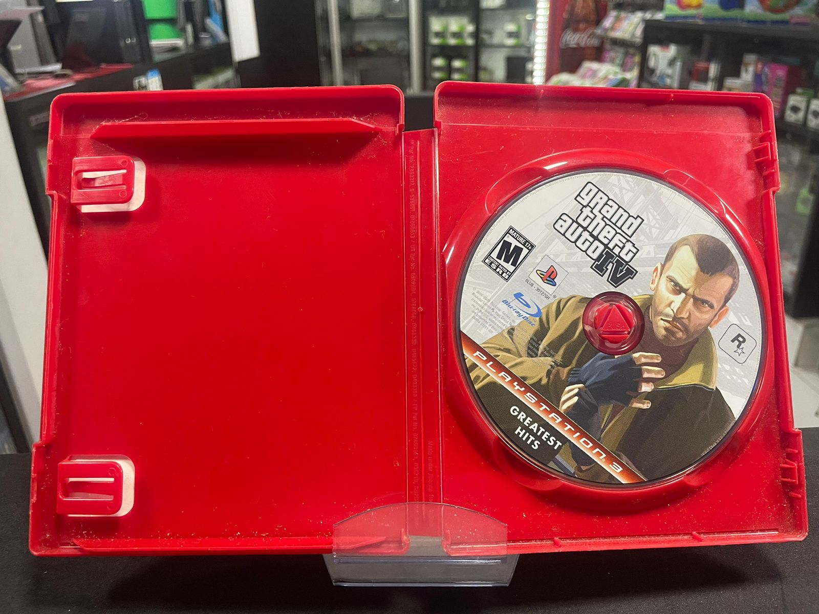 Grand Theft Auto IV Greatest Hits Ps3 M. - Capa Impressa