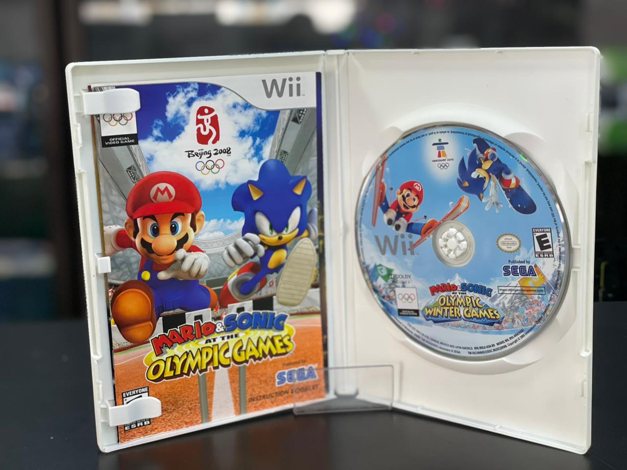 Mario & Sonic At The Olympic Games Nintendo Wii Midia Física