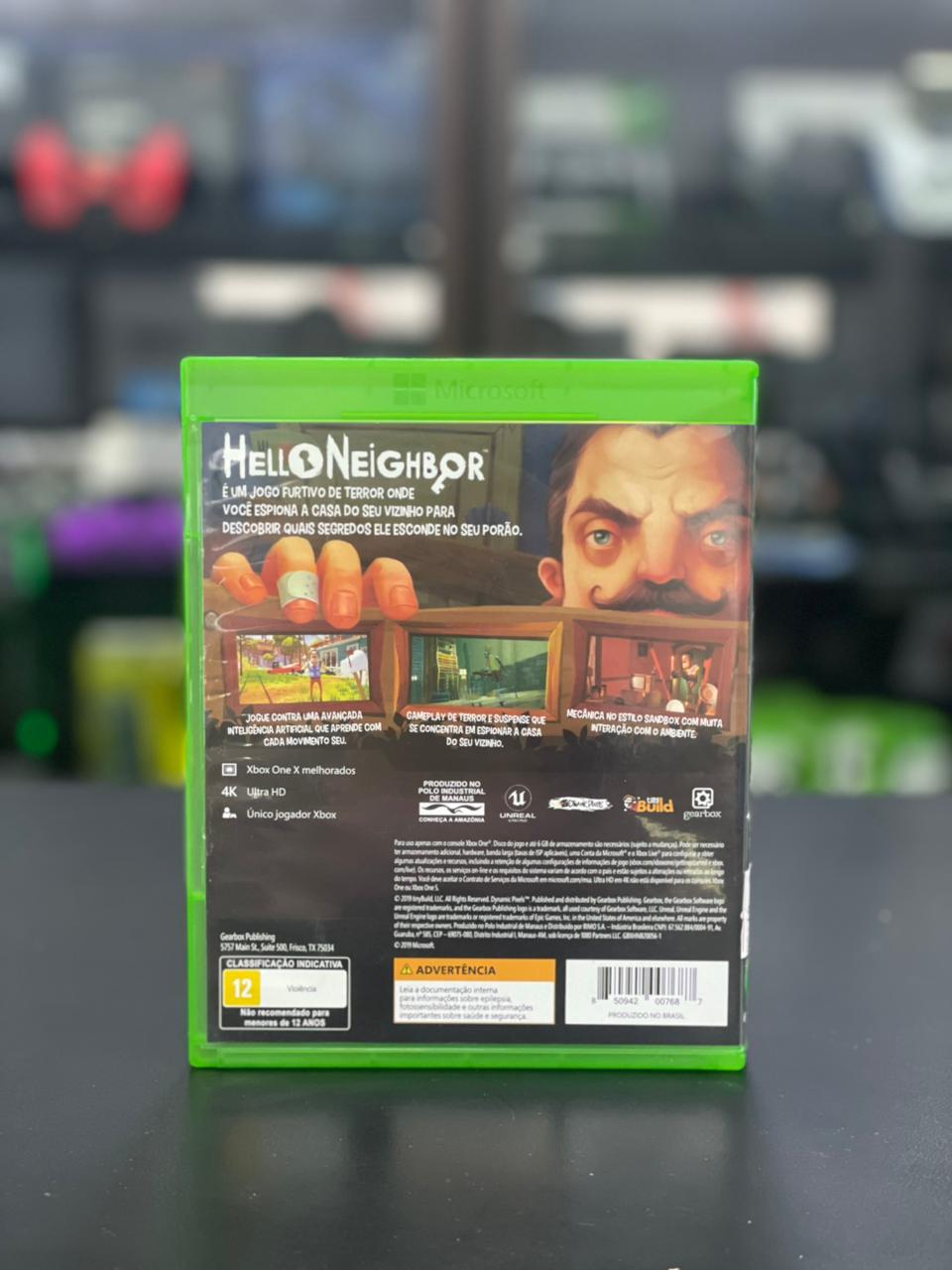 Hello Neighbor Xbox One Midia Fisica