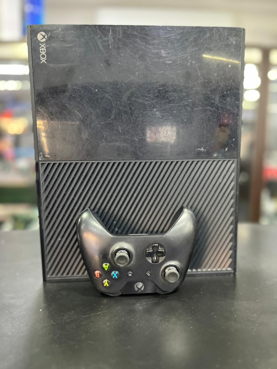 Xbox One 500GB Preto Completo Controle Original + 3 Jogos Revisado com Garantia