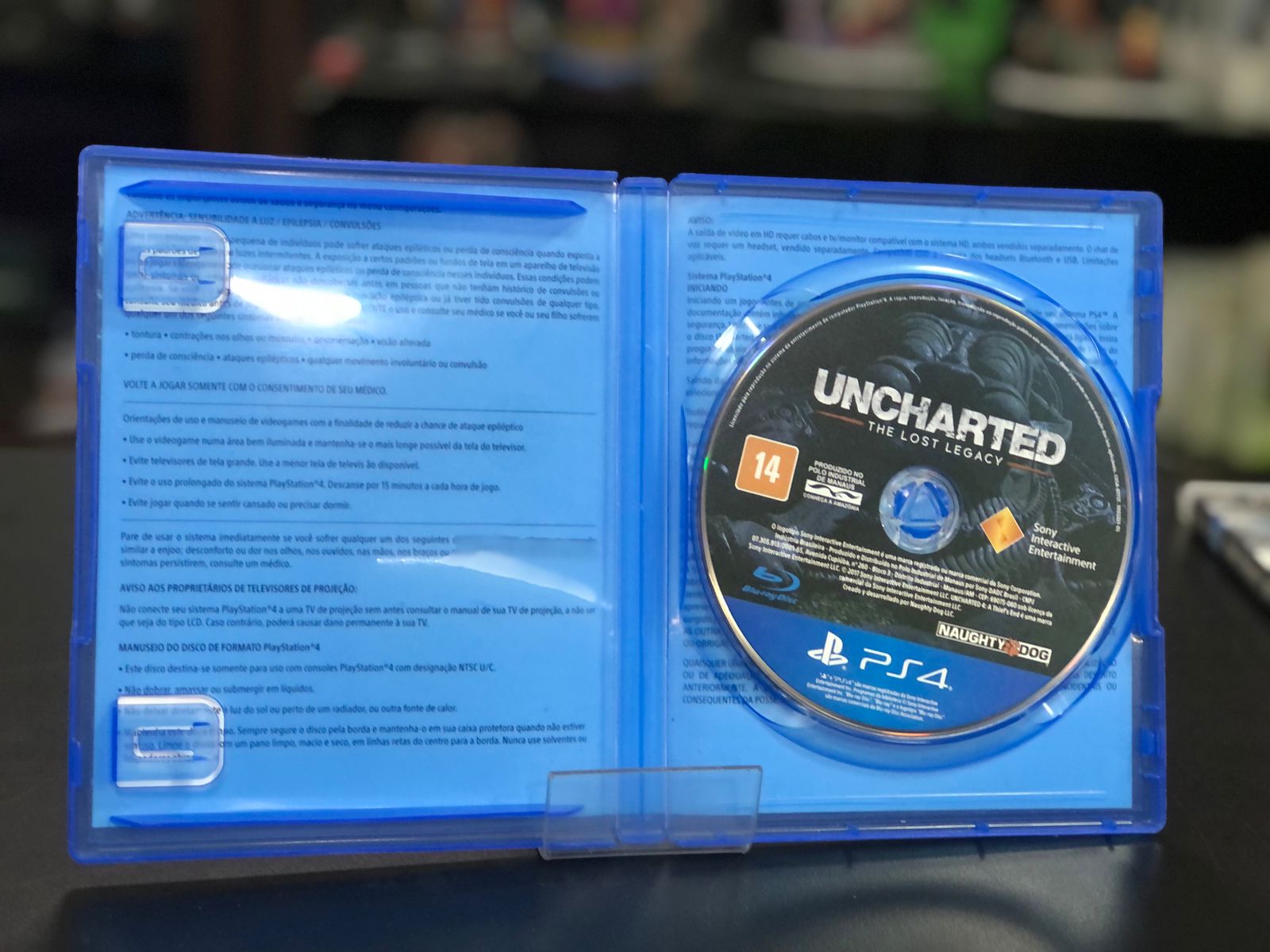Uncharted The Lost Legacy Ps4 Midia Fisica Original