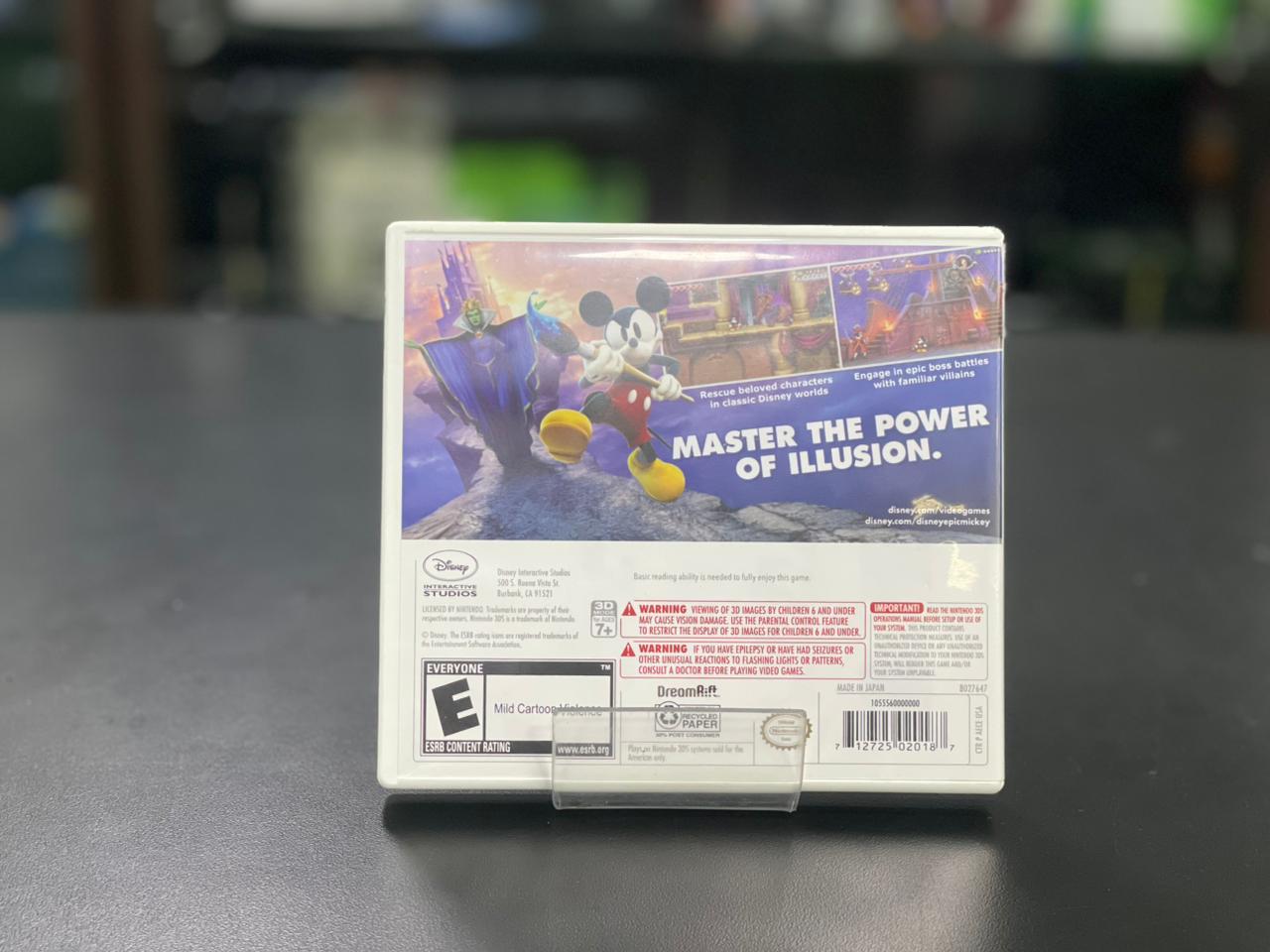 Disney Epic Mickey Power Of Illusion Nintendo 3DS Fisico