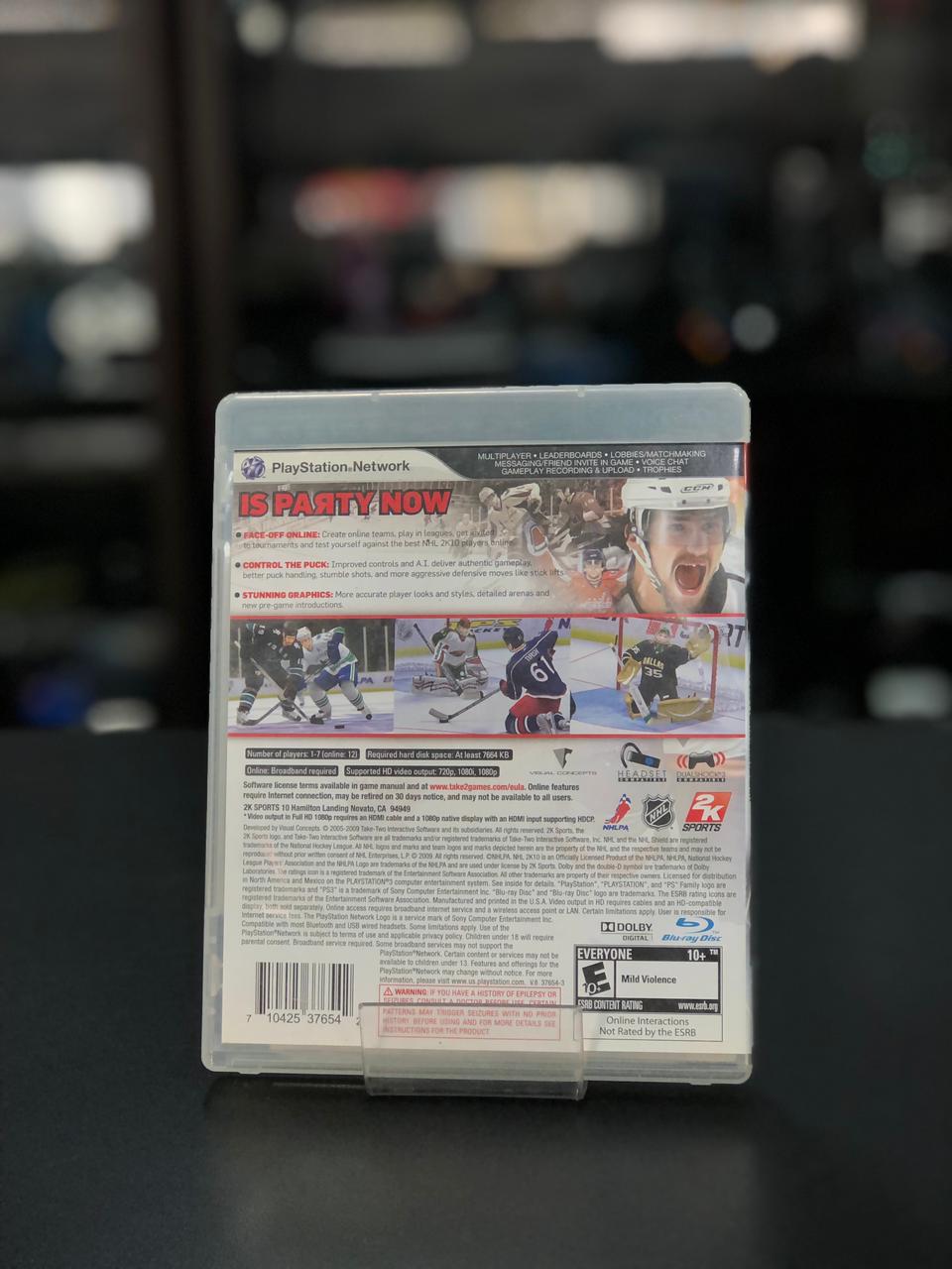 Nhl 2k10 Ps3 Midia Física