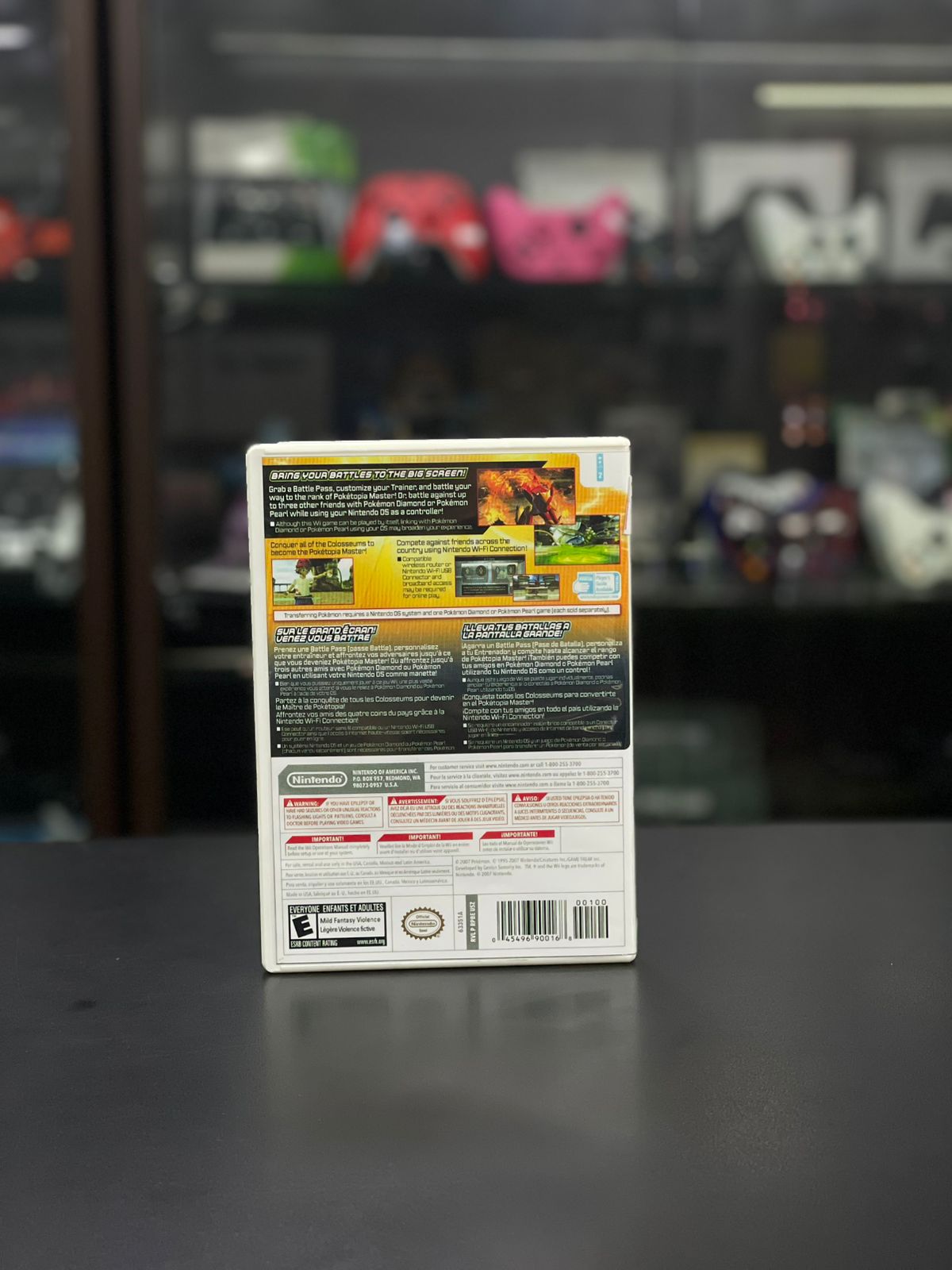 Pokemon Battle Revolution Nintendo Wii Midia Física