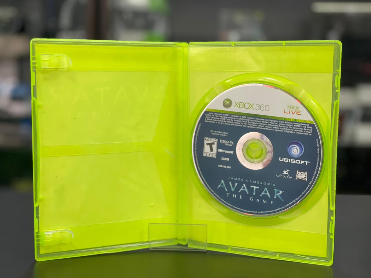 Avatar The Game - James Cameron`s Xbox 360 Original Fisico
