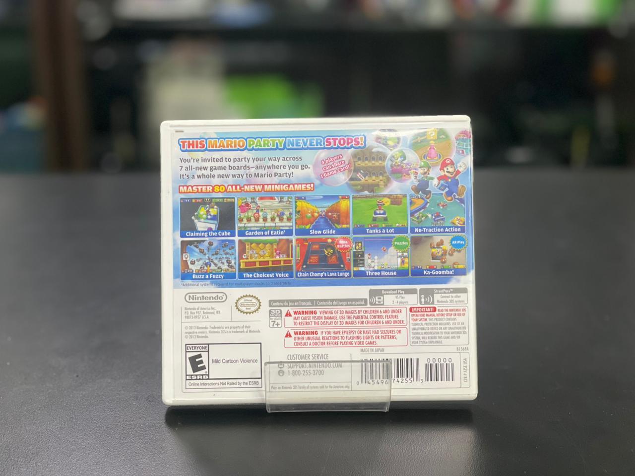 Mario Party Island Tour Nintendo 3DS Midia Física